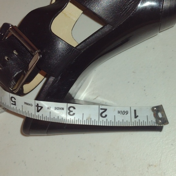Michael Kors black platform heels size 6 - Picture 14 of 16